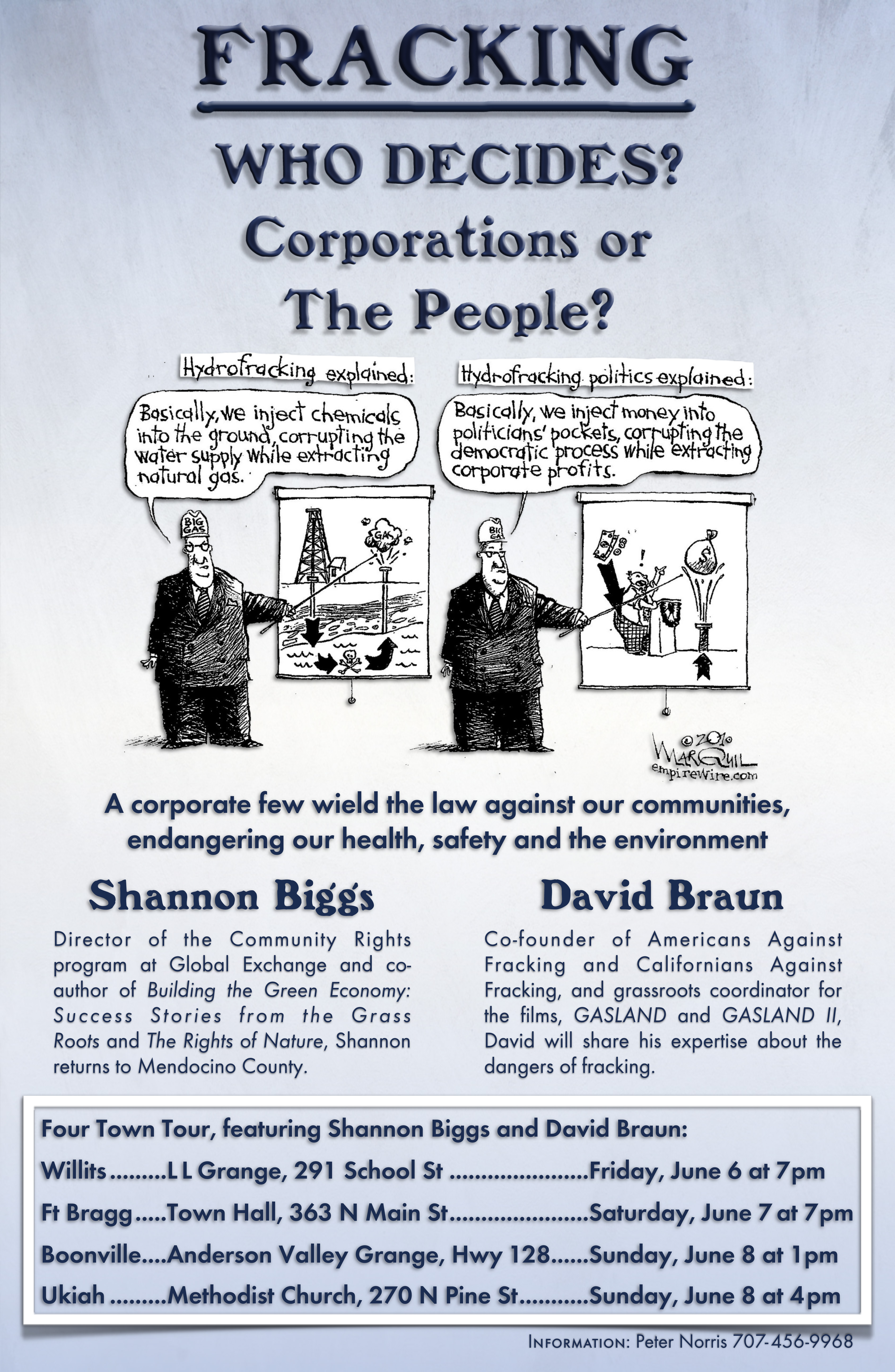 Fracking, Who Decides